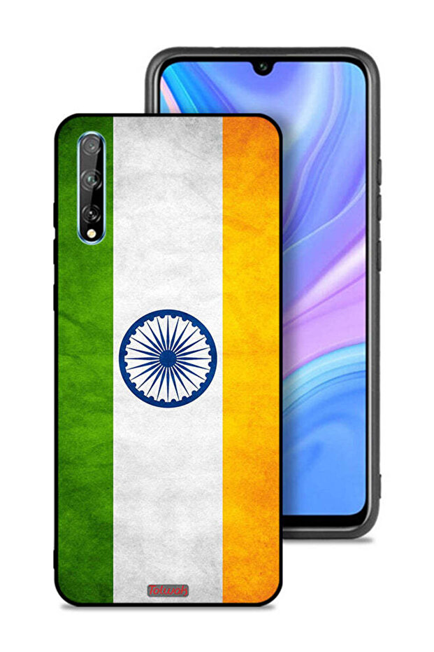 Huawei Y8p Protective Case Cover Luminous Indian Flag