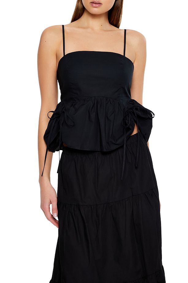 Poplin Fırfırlı Bluz - 3