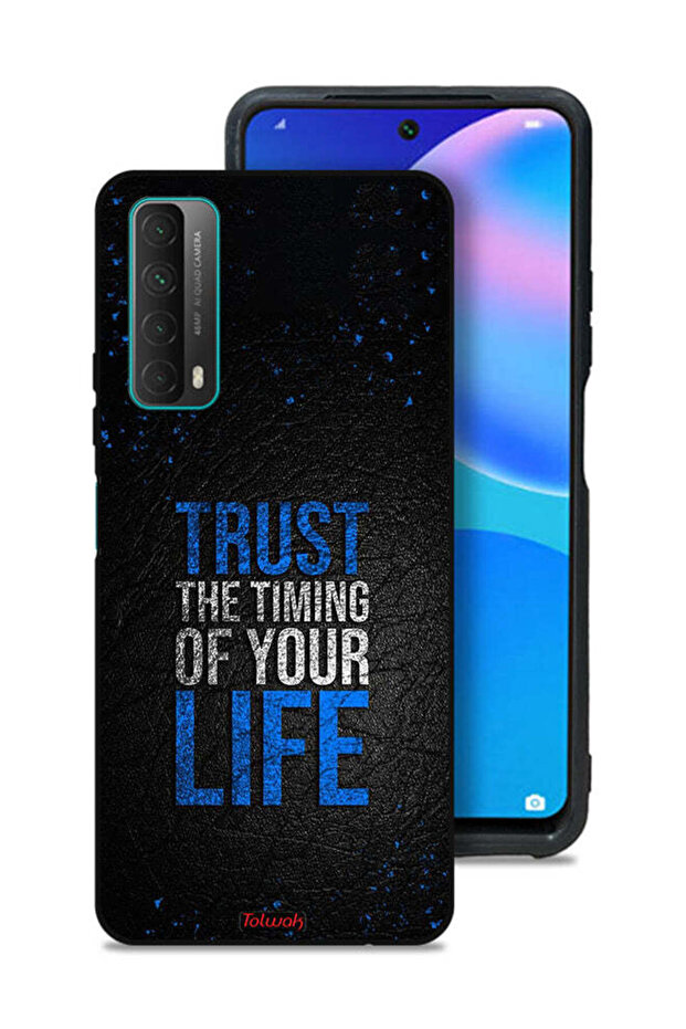 Huawei P smart (2021) Protective Case Cover Trust The Timing Of Your Life