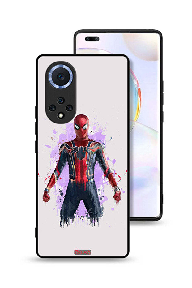 غطاء حماية لهاتف Honor 50 Pro بتصميم العنكبوت الحديدي