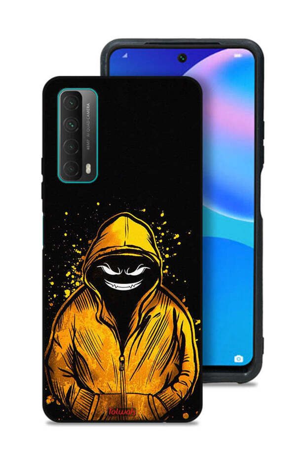 غطاء حماية لهاتف Huawei Y7a بتصميم مارشميلو بوي آرت