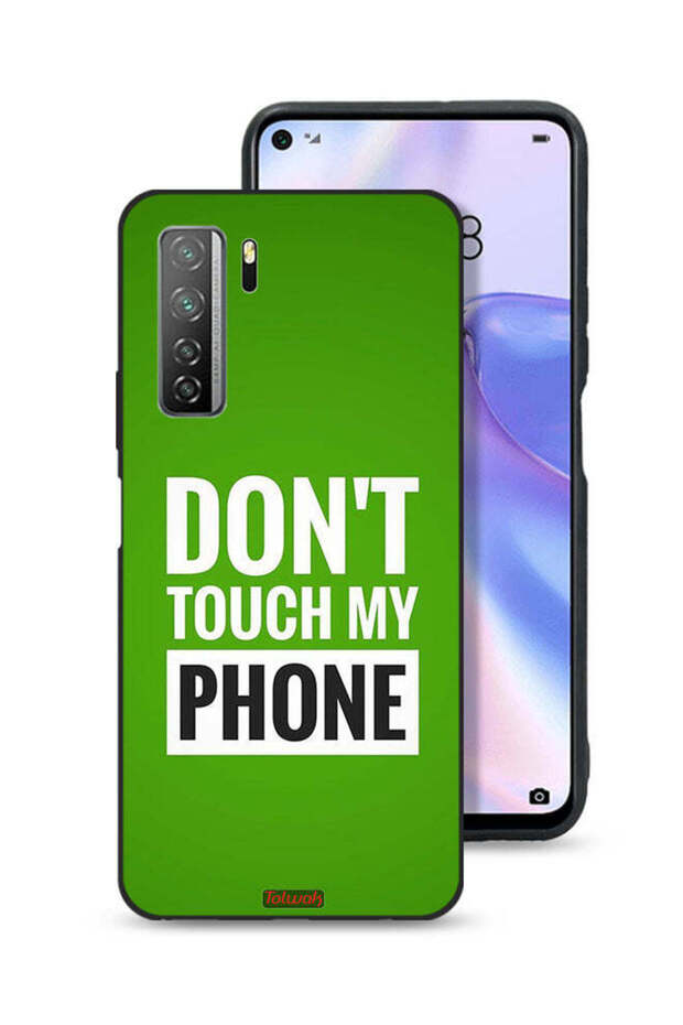 غطاء حماية لهاتف هواوي P40 لايت 5G، لا تلمس هاتفي