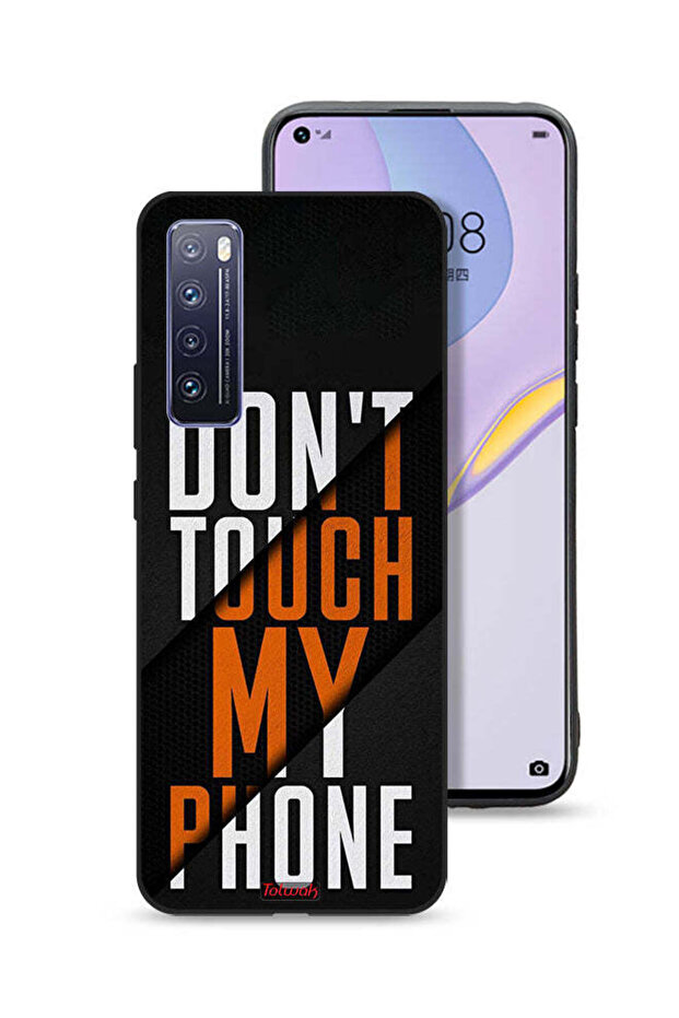 Huawei nova 7 5G Protective Case Cover Do Not Touch My Phone