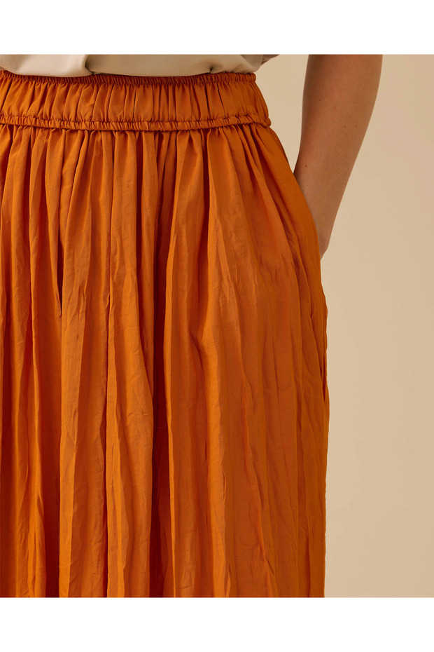 Kırışık Dokulu Etek - 4