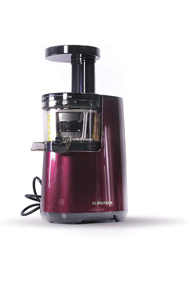 ALDROFARM Slow Juicer AL007 Maroon