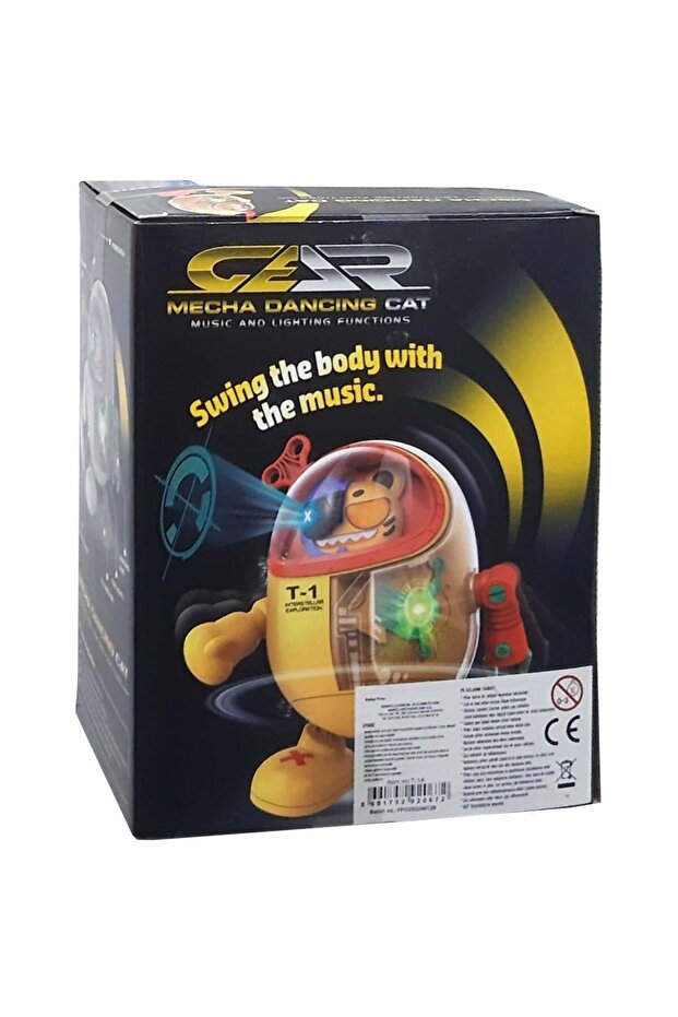 Samatlı Oyuncak Işıklı Müzikli Robot Kedi T-1A(0 Yorum) - 2