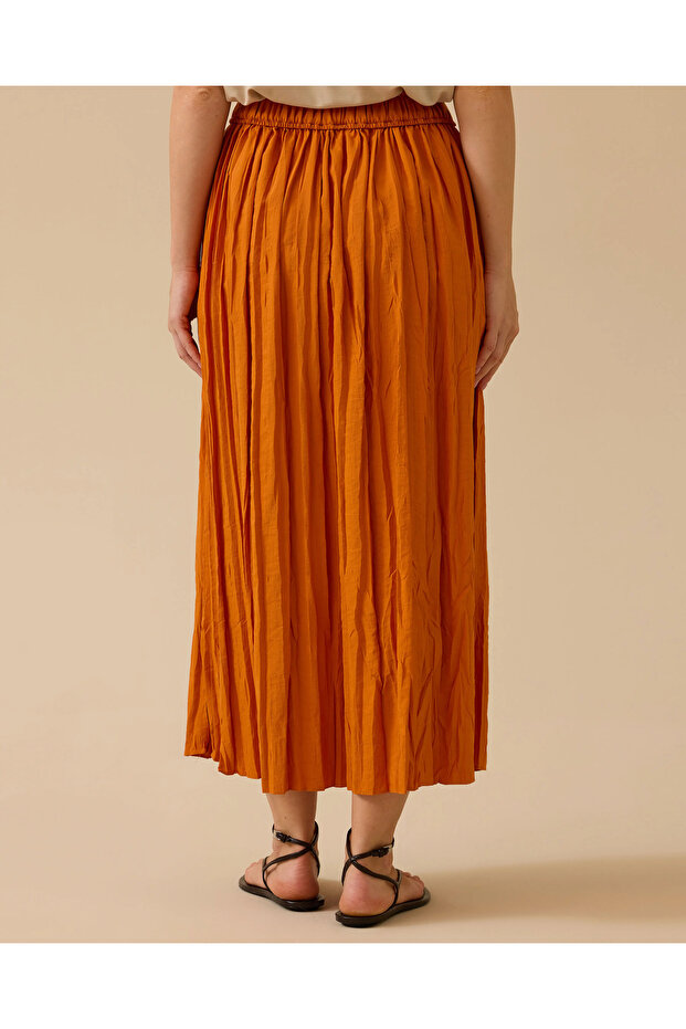 Kırışık Dokulu Etek - 3