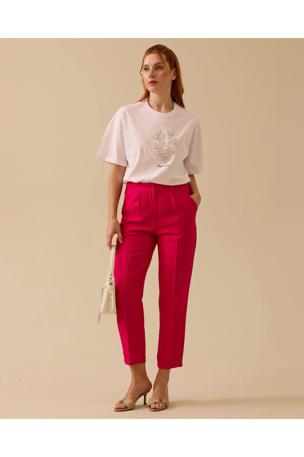 Cepli Bilek Boy Pantolon - 1