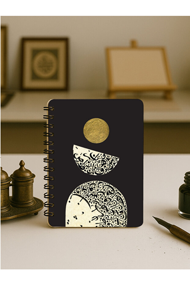 Unlined A5 Notebook - Extremely Thick 110 Gr. Paper- Cartridge Paper - Line Series