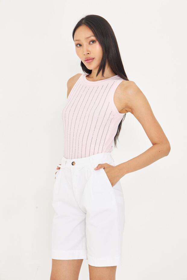 Sıra Taşlı Basic Atlet - 5