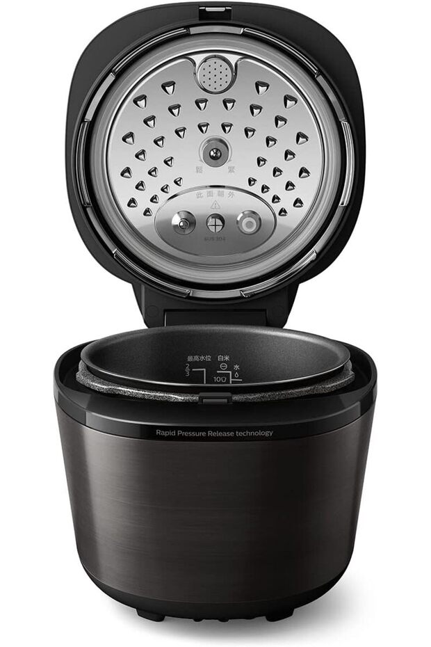 All-in-One Cooker Pressurized - 5L Capacity, Digital TouchScreen, Pre-set Cooking Programs - - 3