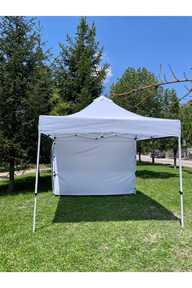3X3 GAZEBO/PORTATİF ÇARDAK TAKIM TEK YAN KAPAMALI - 5