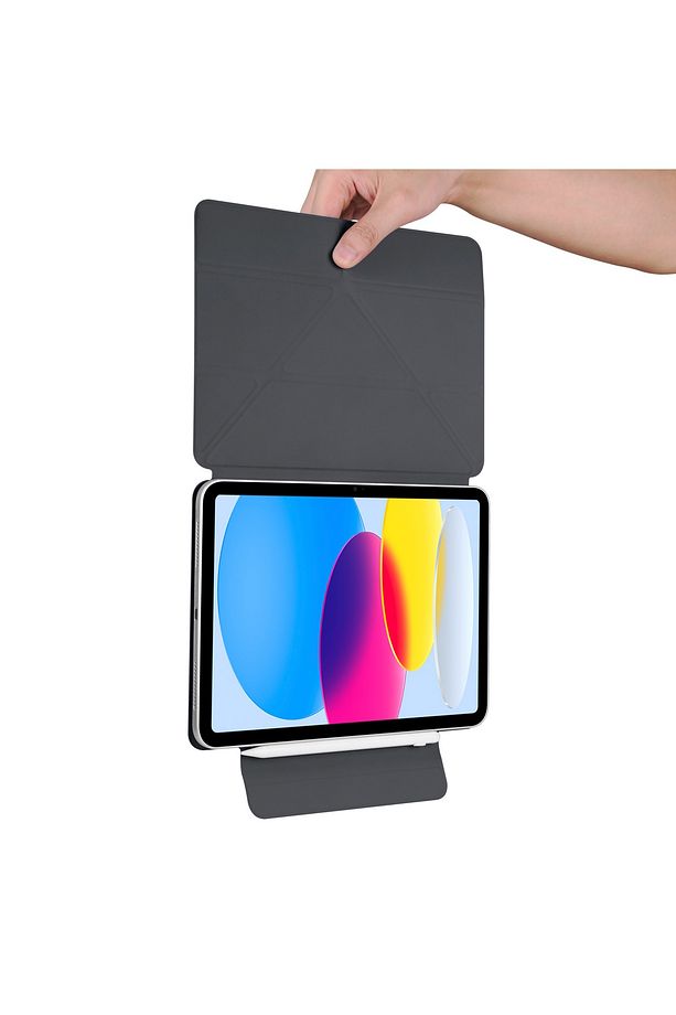 Samsung Galaxy Tab S9 Fe 10.9/S10 Fe Kılıf Magic Keyboard Klavyeli Manyetik Kapak S Pen Kilit Yuvalı - 4