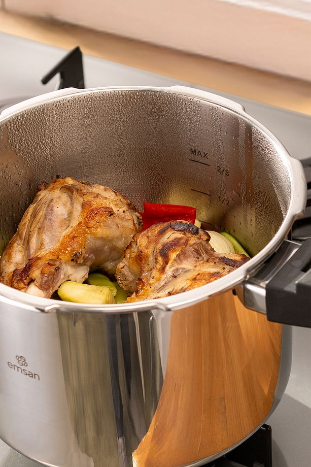 Fast Cooker Çift Emniyetli Düdüklü Tencere 6 Lt - 10