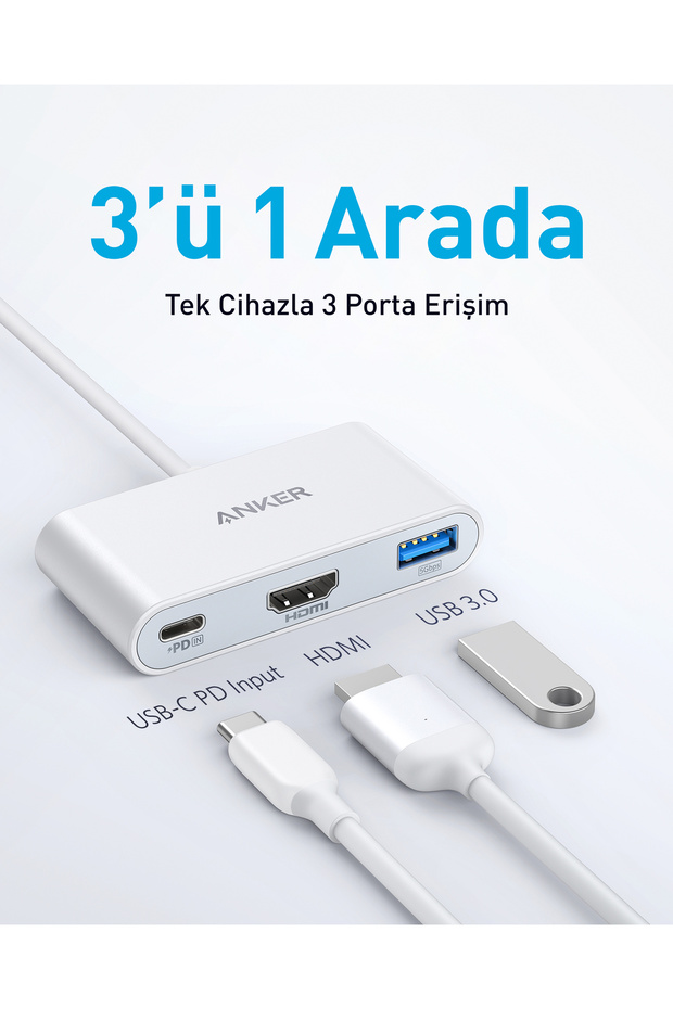 PowerExpand 3in1 Usb-C With Power Delivery Hub - 2
