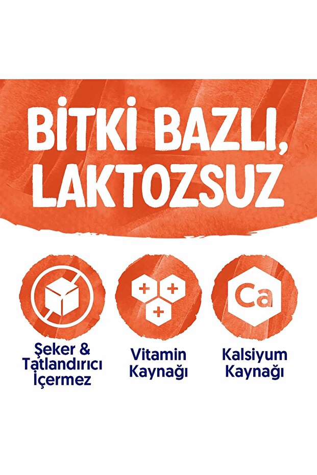 Şekersiz Badem Sütü 1 L Vegan Laktozsuz Bitkisel Bazlı - 3