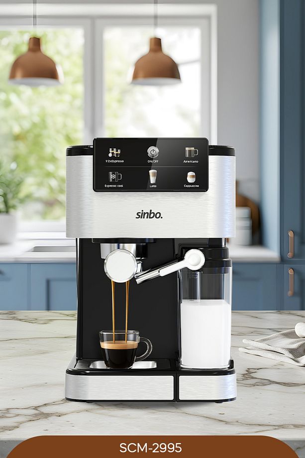 SCM 2995 -Kapsül Kahve Aparatlı Espresso Makinesi - 10