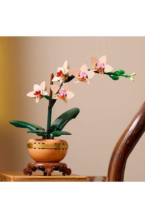 ® Botanicals Mini Orkide 10343 - 18+ Çiçek Model Yapım Seti (274 Parça) - 11