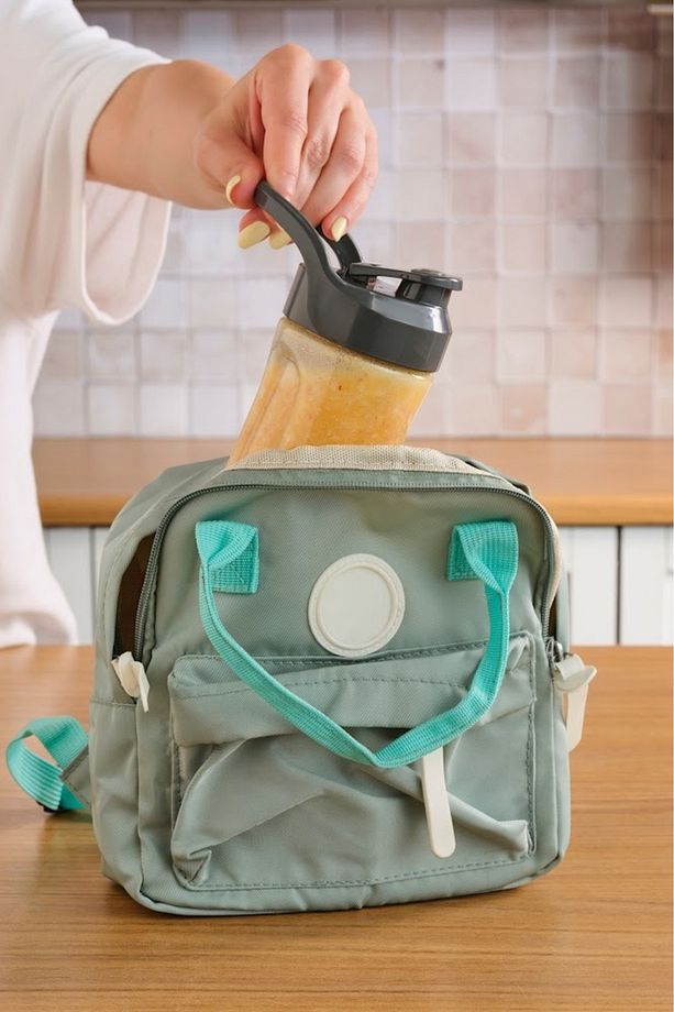 Retro Personal Kişisel Smoothie Blender Grey - 11