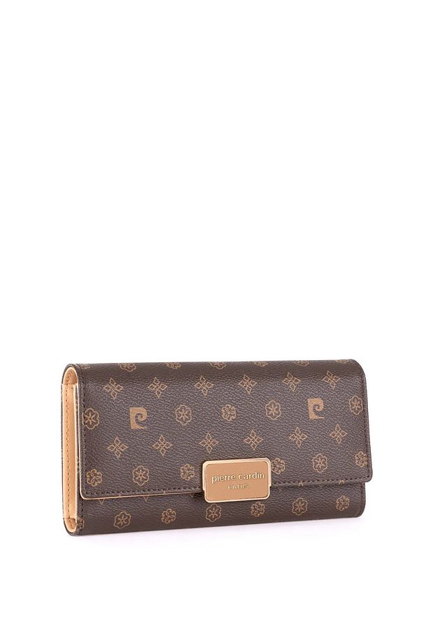 Kahve Monogram Kadın Cüzdan 06PC24K2007 - 3