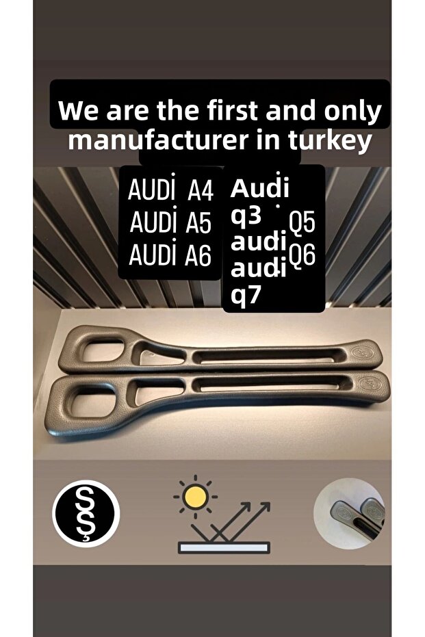 Sasha Audi A3 -a4 -a5 -a6 مقعد السيارة الأمامي المتوافق مع جهاز تنظيم الفجوة