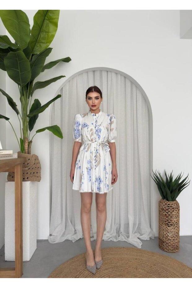 Рокля с колан - 6