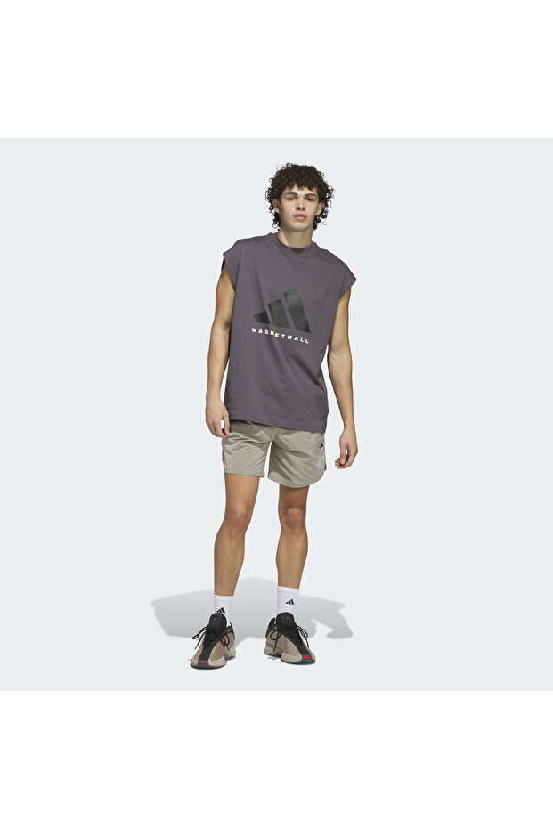 Basketball Kolsuz Tişört (UNİSEX) - 6