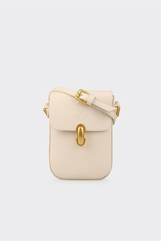 Bej Kadın Çapraz Çanta - 1