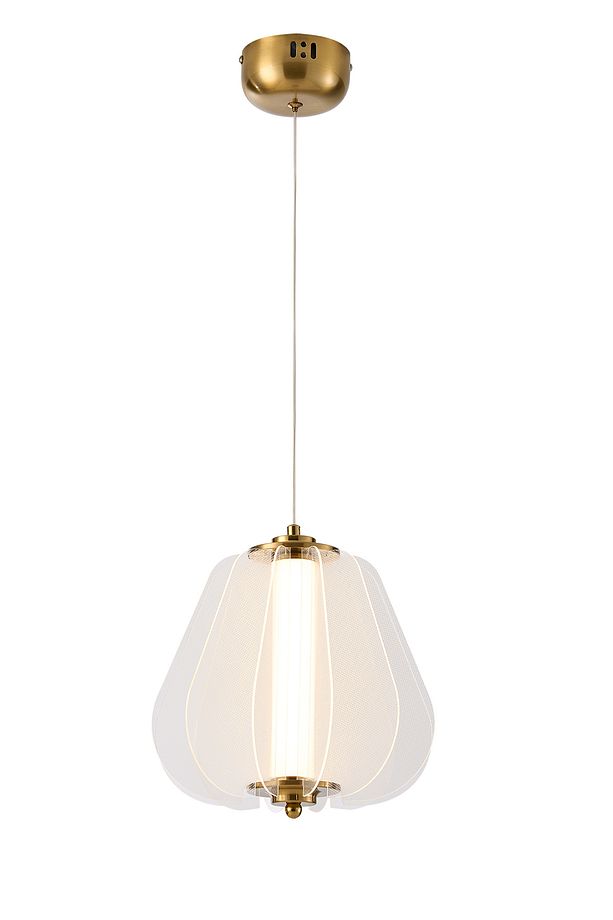 Hopps 18 Watt 3000K Elips Bakır Tekli Led Sarkıt Avize - 4