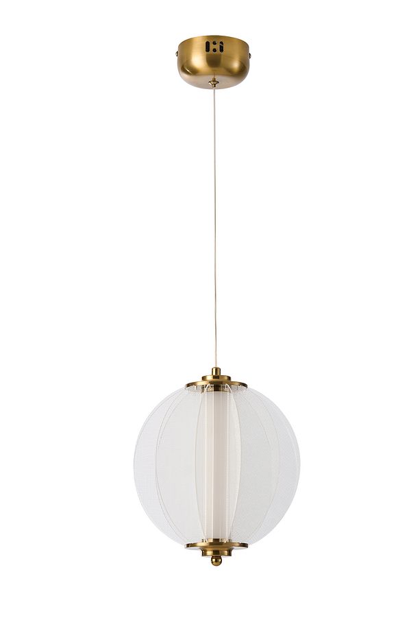 Penny 18 Watt 3000K Yuvarlak Bakır Tekli Led Sarkıt Avize - 5