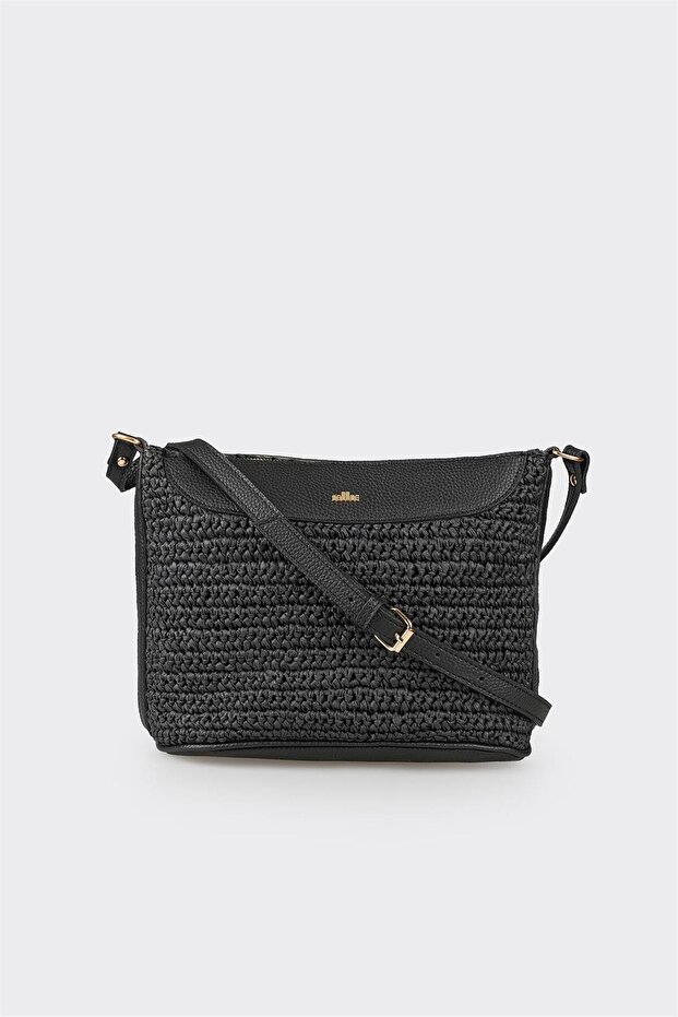 Siyah Kadın Çapraz Çanta - 1