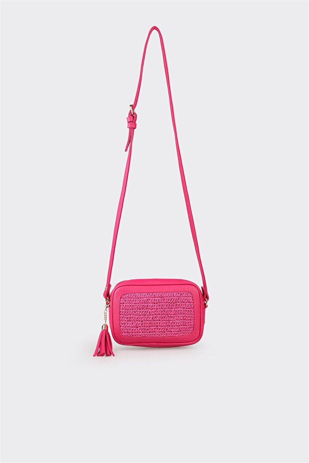 Fuşya Kadın Çapraz Çanta - 2