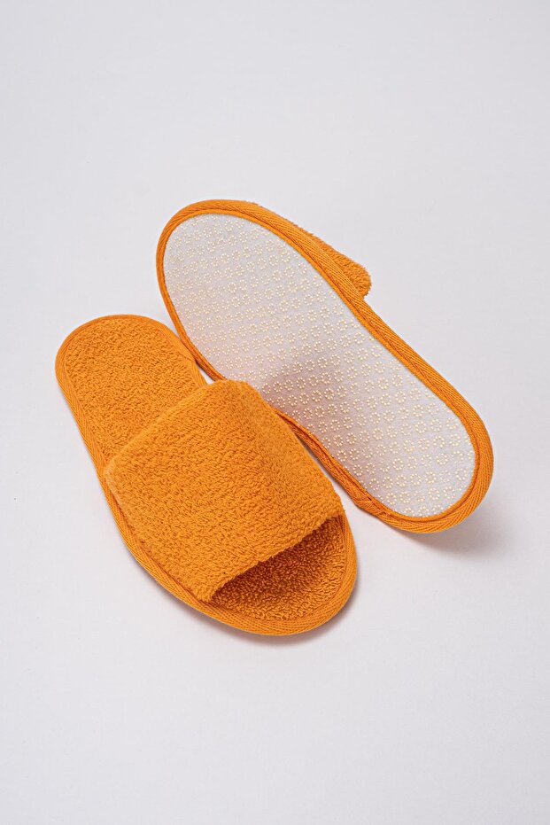 Cottonverse Bathroom and House Slippers – 100% Cotton Towel Non-Slip Thin Sole, High Water Absorbency
