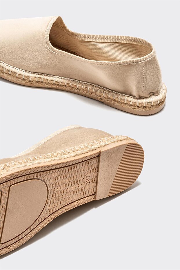 Bej Kadın Espadril - 4