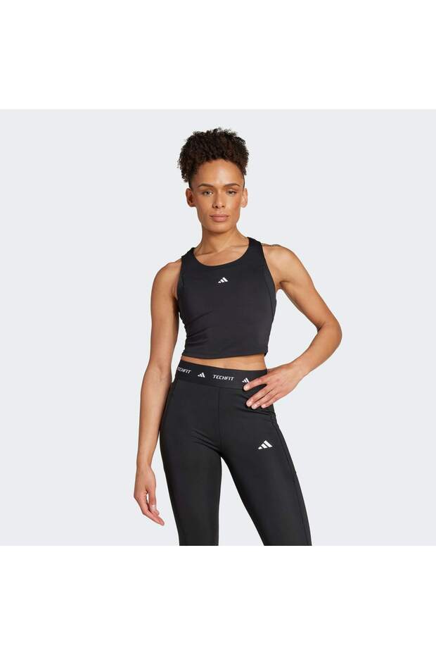 TECHFIT Crop Training Tank Top - 1