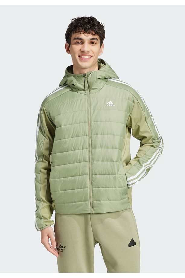 Essentials 3-stripes Insulated Hybrid Kapüşonlu Mont - 8
