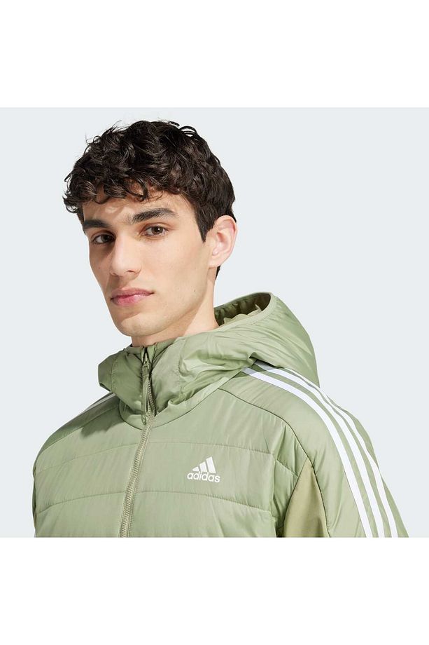 Essentials 3-stripes Insulated Hybrid Kapüşonlu Mont - 5