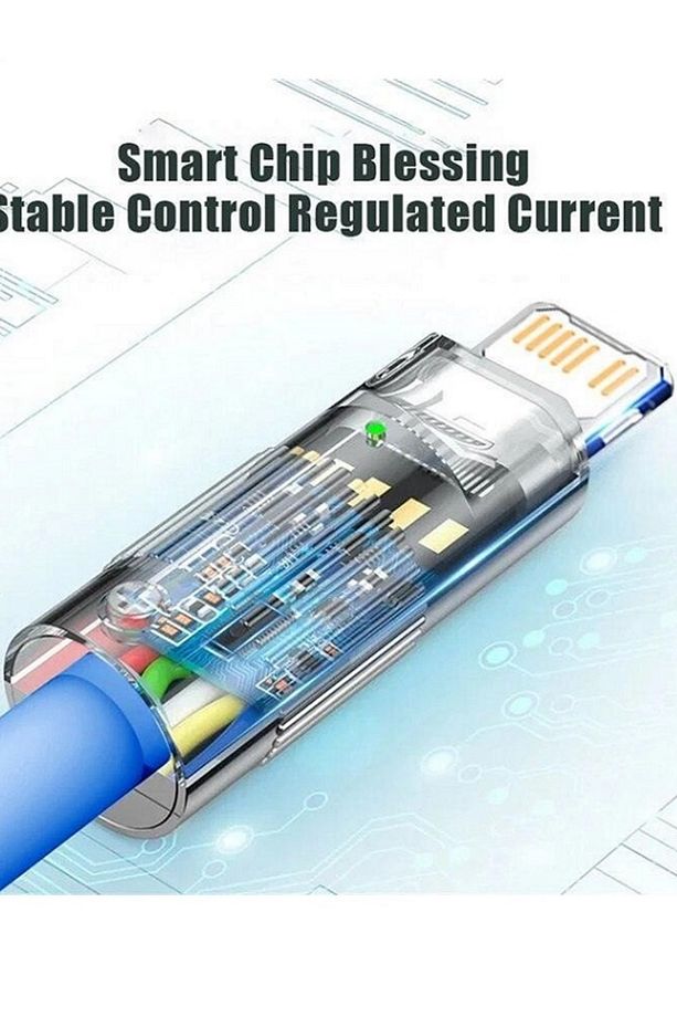 USB To Lightning 120W 6A Hızlı Şarj ve Data Kablosu iPhone iOS Uyumlu - 2