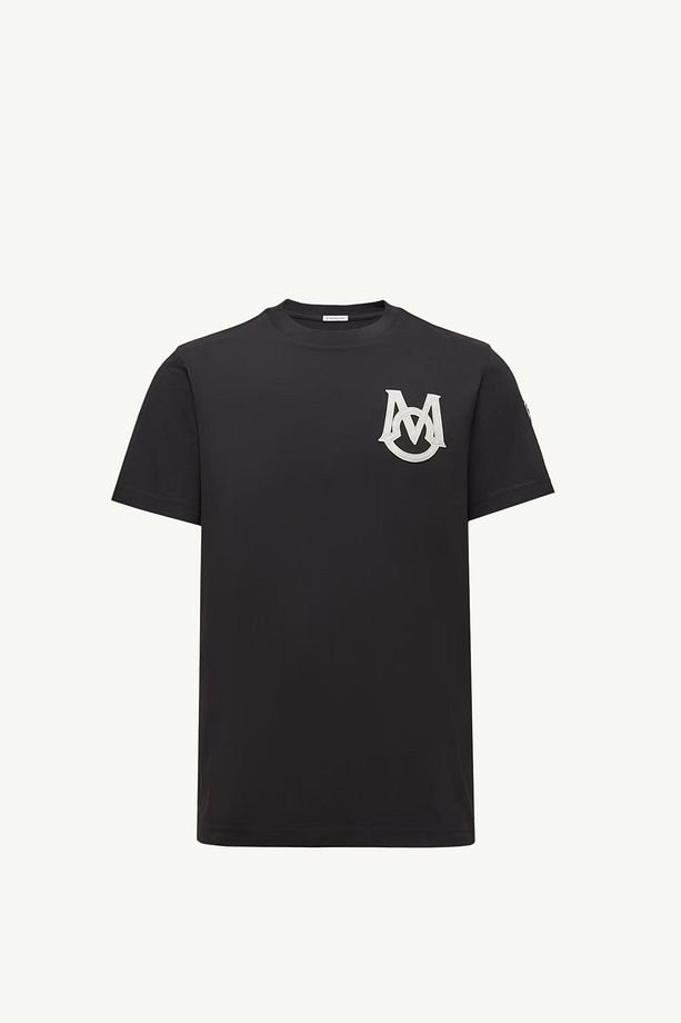 MONOGRAM PAMUKLU TİŞÖRT - 1