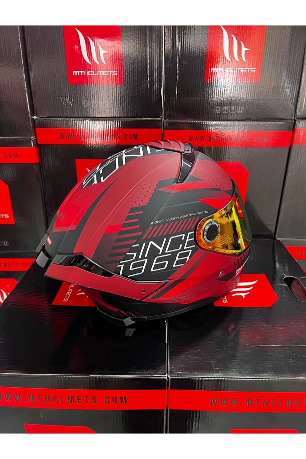 Helmets Thunder 4 luminence D5 (şeffaf vizörlü)kask - 5