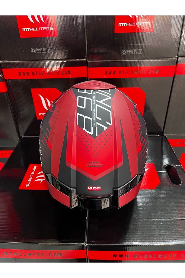 Helmets Thunder 4 luminence D5 (şeffaf vizörlü)kask - 8