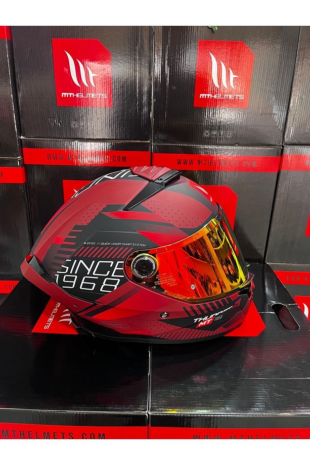 Helmets Thunder 4 luminence D5 (şeffaf vizörlü)kask - 2