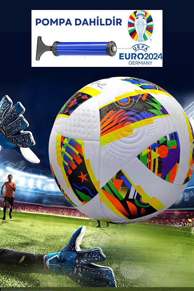 Janva Pompalı FİFA v23 Şampiyonlar Ligi Özel Tasarımı Futbol Topu Lazer Kesim 400 gram 1.Kalite Maç topu