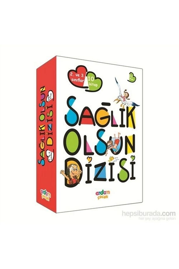 Sağlık Olsun Dizisi (10 KİTAP TAKIM) Erdem Yayınları (KORUNAKLI POŞETLE) - 1