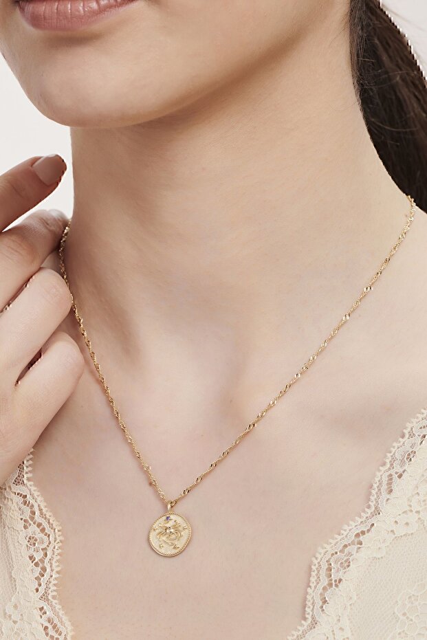 Burç Yengeç Kolye - 1