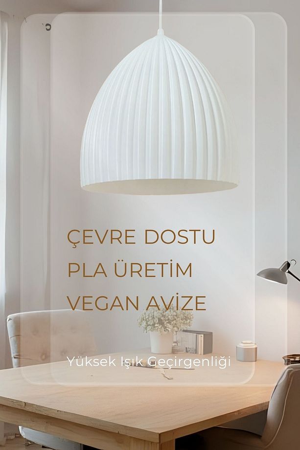 Modern Sarkıt Tekli Bohem, Avize, ( 23x27 cm ) Salon Mutfak Oturma Odası Cafe Bar - 1