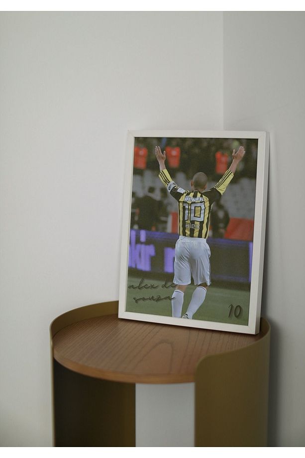 Alex De Souza Çerçeveli Yüksek Kaliteli Tasarım Poster Tablo - 1