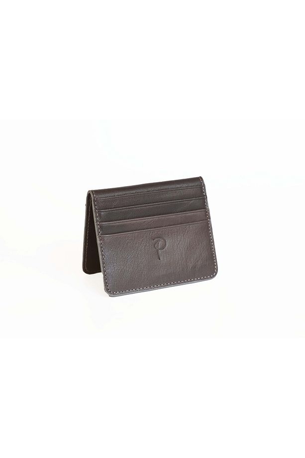Hakiki Deri Kartlık Kağıt Para Bölmeli Minimal Cüzdan Unisex Mıknatıslı Tozluğu Ile Birlikte - 2