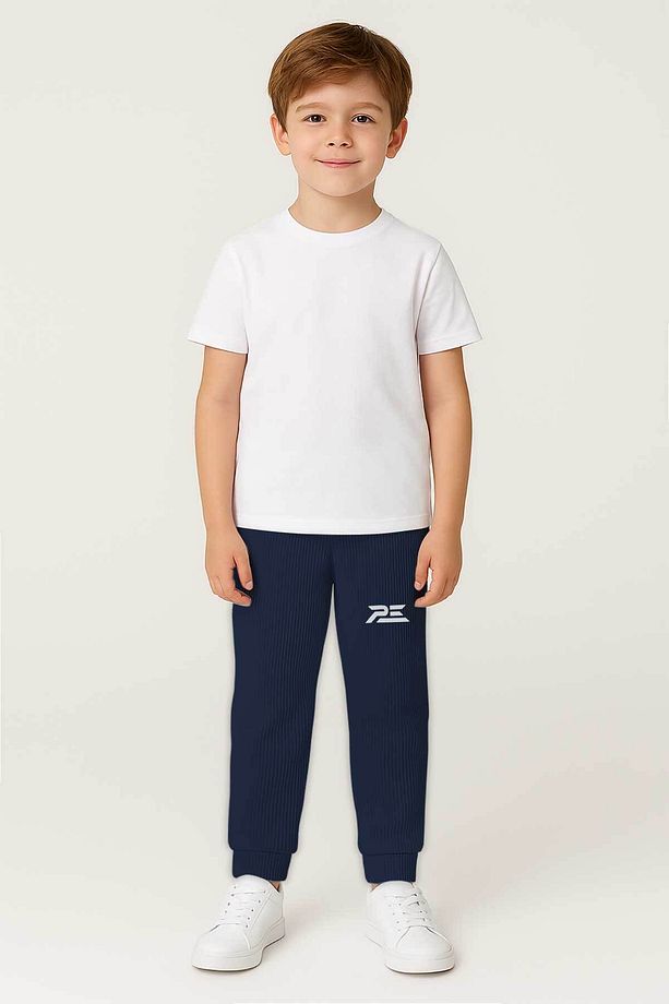 5 Ekle 4 Öde Erkek Çocuk Selanik Reflektör Esofman Alti Hediyelik Tek Alt Pantolon Pijama 14745 - 1