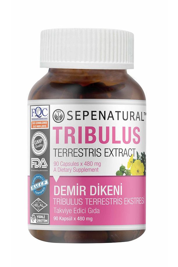 Tribulus Extract 90 Kapsül 480 Mg Demir Dikeni Ekstrakt Ekstre - 2